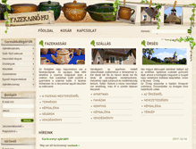Tablet Screenshot of fazekasno.hu